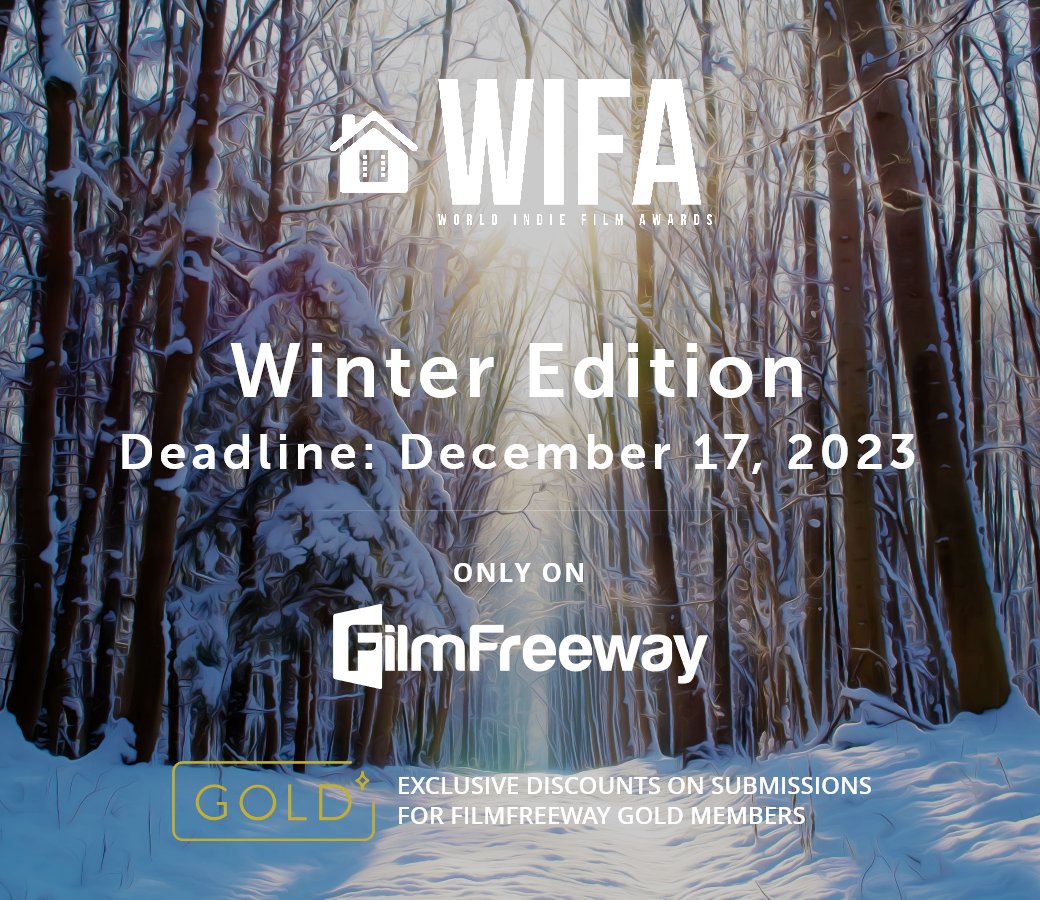 wifacinema's tweet photo. Submissions are now open for our new edition -> https://t.co/m2PWoyjbtH

After the last editions, with live screening sessions for the "Best of the Fest" movies, we will continue our path focused "only" on the online projects giving the best visibility to the submitted projects. https://t.co/RkYiTkmxQw