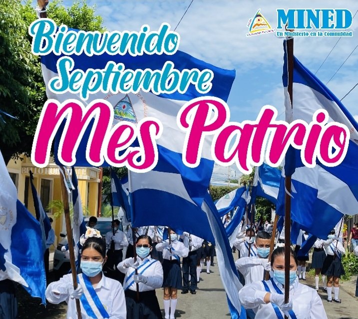 #PatriaBenditayLibre 
#AmoraNicaragua 
#LeonRevolucion
Viva nuestra Nicaragua, bendita y siempre libre