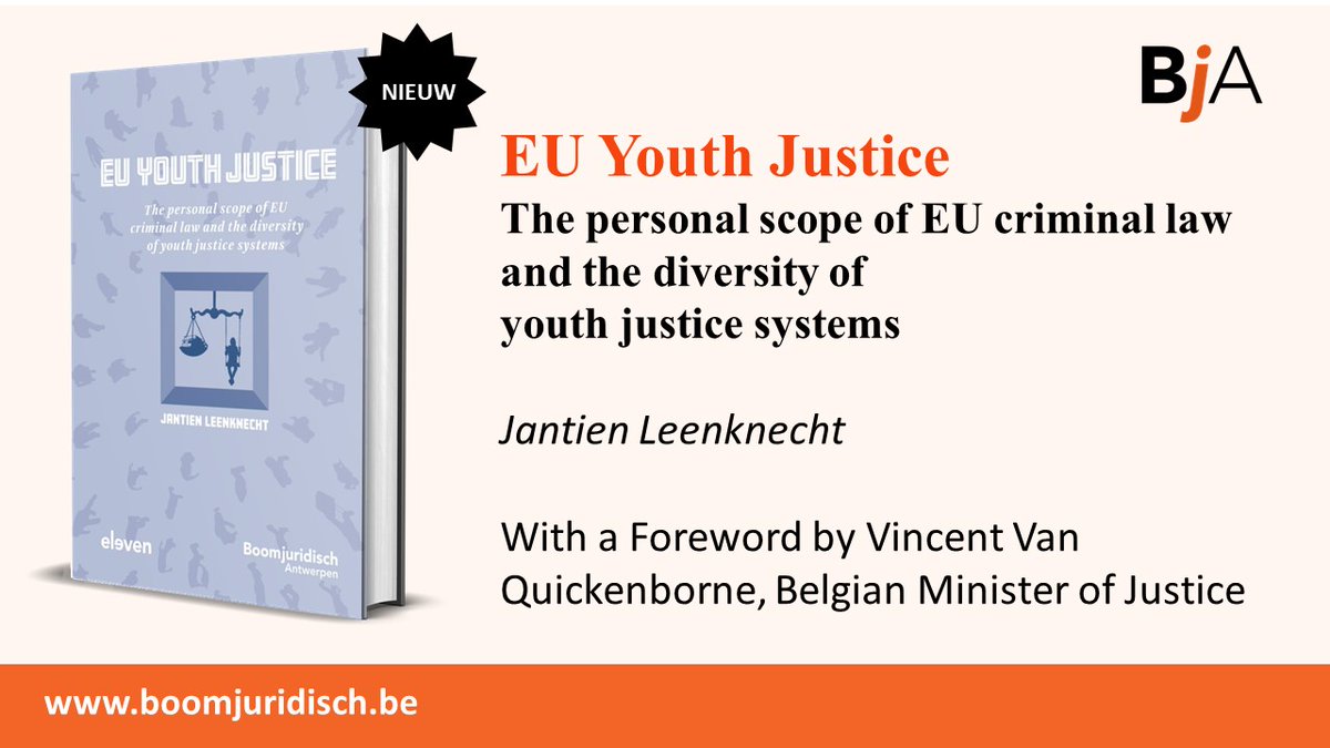 Boomjur_Antwerp's tweet photo. In 'EU Youth Justice' onderzoekt @J10Leenknecht 
Jantien Leenknecht of jeugdrechtzaken binnen  de EU justitiële samenwerking in strafzaken vallen. 

Meer info https://t.co/ygFcwjppJ7

#jeugdrecht  #jeugdsanctierecht  #strafprocesrecht #justitiëlesamenwerking #EUstrafrecht https://t.co/7ghFmgYFLB