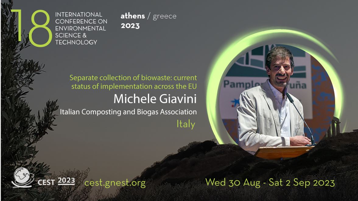 Just presented the status of separate collection of #BIOWASTE across the EU, showcasing the best practice of the island of Andros, Greece, low cost composting plant built in <a href="/SirclesProject/">Sircles Project</a>  @ENICBCMed cest.gnest.org/persons/michel…