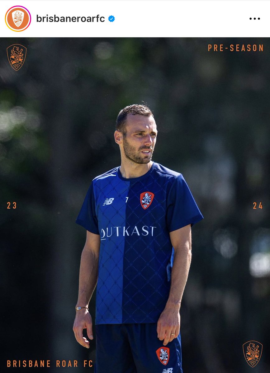 outbackftbl's tweet photo. Regardez qui est là ! 🇫🇷

Florin Bérenguer sous ses nouvelles couleurs (d’entraînement) avec le @brisbaneroar. 

#FB7 🦁 https://t.co/JnWYHLnZel