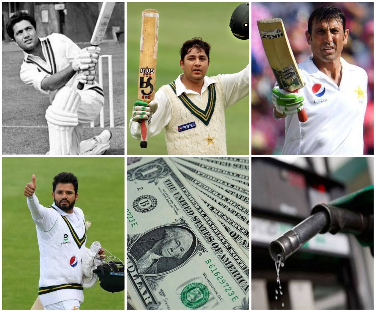 PakForeverIA's tweet photo. Pakistan's 6 triple centurions. https://t.co/Ic6e72JYFn