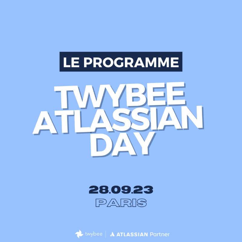 twybee's tweet photo. Il y a quelques semaines, nous vous avons dévoilé le programme du Twybee Atlassian Day !

Vous avez été nombreux à vouloir plus de détails… Alors les voici ! 🚀 

Réservez dès maintenant votre place 👉 https://t.co/JASZiTWof5 (c’est gratuit 💸)

#Atlassian #TwybeeAtlassianDay