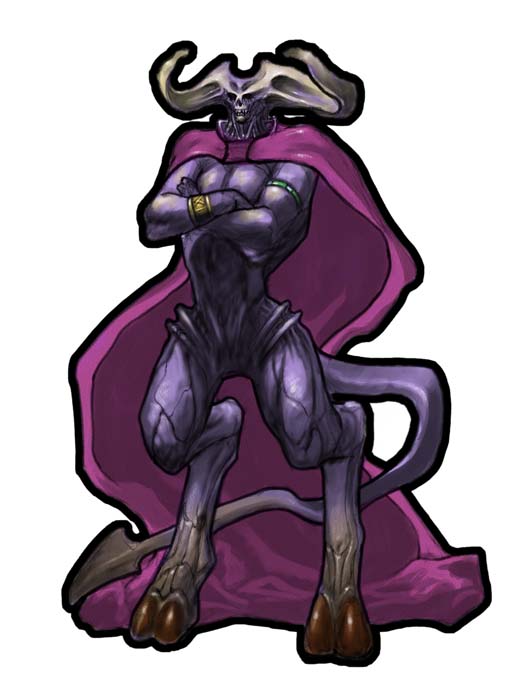 「多分RPGamerのモンスターメーカー特集の付録用に描いたモンスター。The m」|米田仁士 Hitoshi Yonedaのイラスト