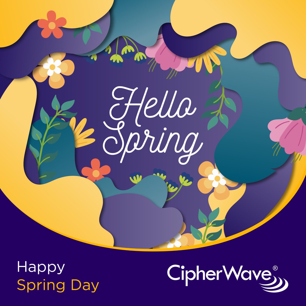 Embracing the Spring spirit 🌼🇿🇦

As we welcome the vibrant season of renewal, let's unite to create positive change.

#NewBeginnings #SpringInOurStep #SpringDaySA #TogetherWeThrive #BlossomingTogether #EmpoweringProgress #TechWithHeart #CipherWave #SouthAfricaRising