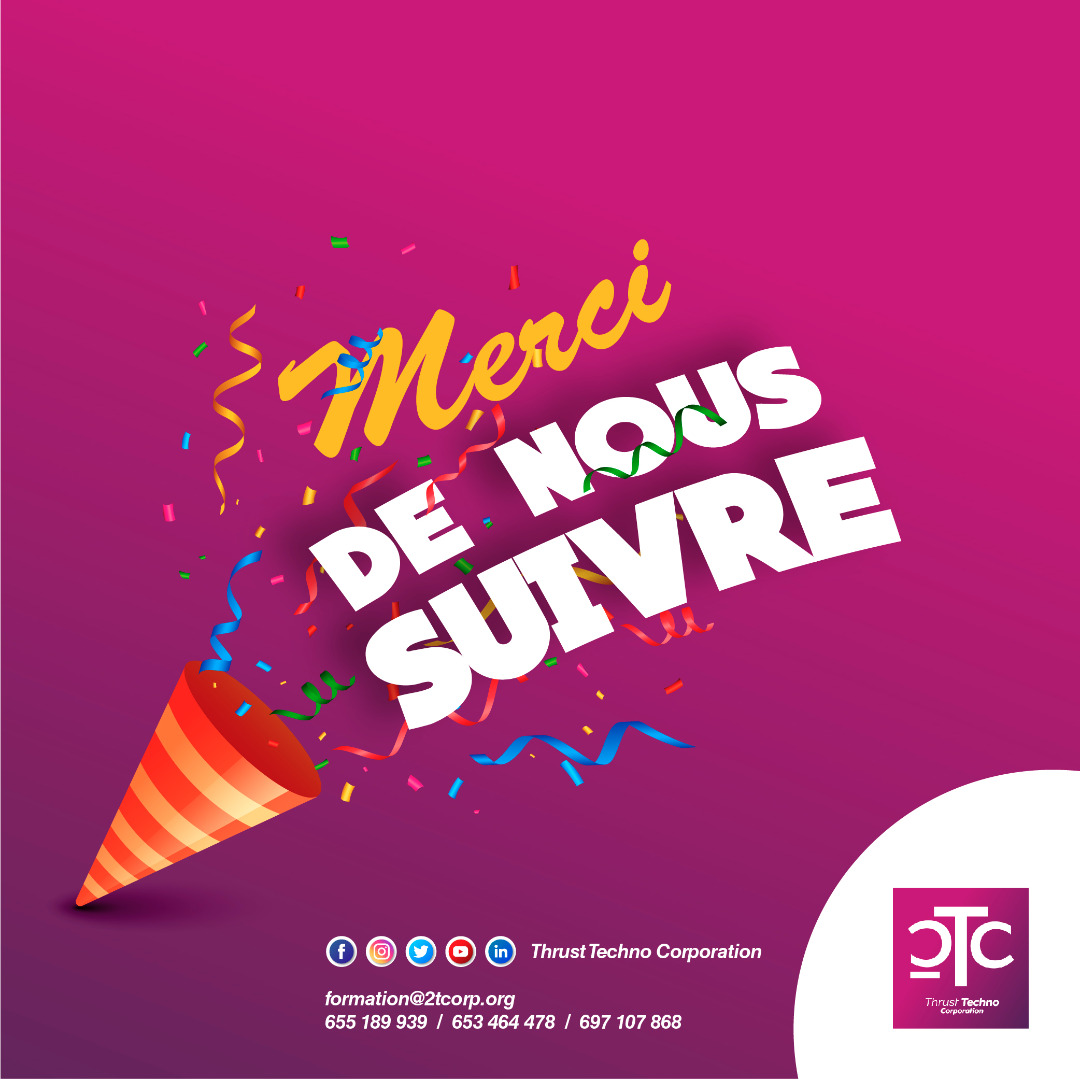 techno_thrust's tweet image. hers abonnés,
La Thrust Techno Corporation en abréger 2TCorp vous remercie pour l’intérêt que vous portez au projet.
Nous vous souhaitons un excellent mois de septembre. 
« N’hésitez pas à partager la page pour en faire bénéficier vos amis et proches »