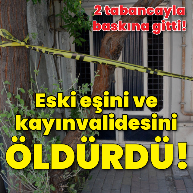Kahramanmaraş'ta 33 yaşındaki kişi, boşandığı eşi  ile eski kayınvalidesini tabancayla öldürüp yaşamına son verdi hbr.tk/jmOkoO