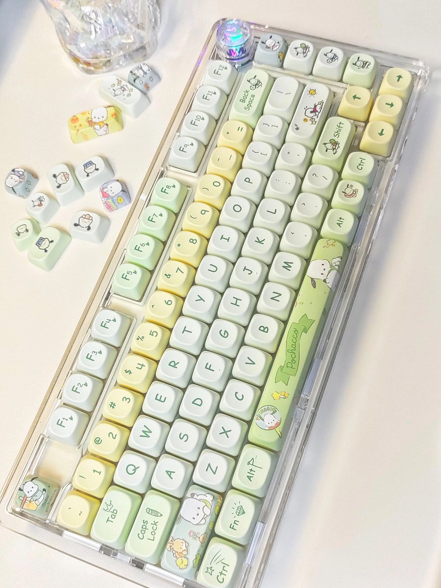 Kiemii2's tweet photo. คีย์แคปน้อนสุนัขต้าวตัวปุ๊กปิ๊ก 𝗣𝗮𝗰𝗵𝗮𝗰𝗰𝗼 𝗗𝗼𝗴 𝗸𝗲𝘆𝗰𝗮𝗽
สีธรรมชาติน่ารักไม่ไหว ❥･• ลักษณะปุ่มกดจะกลมๆมนๆหน่อยดูตะมุตะมิ^^🌿🐩

#Epomaker #keyboard #เก้าอี้ทำงาน #เกมมิ่ง #asmr #RT100 #รามคำแหง #เม้าส์ #คีย์บอร์ด #LOFREE #ไม่อนุญาตให้ก๊อปรูป #kawaiiaesthetic https://t.co/tvBNPIsiHQ