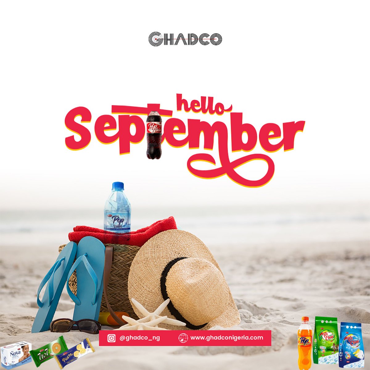 Ghadco_ng's tweet photo. Hello Chiamos, may September be a month of growth and achievement for you and your loved ones. Sending warm wishes for a September filled with happiness and good health.
#chiamodmarketer
#ghadco_ng
#mamudagroup
#September1st https://t.co/Wc8FtjP96t
