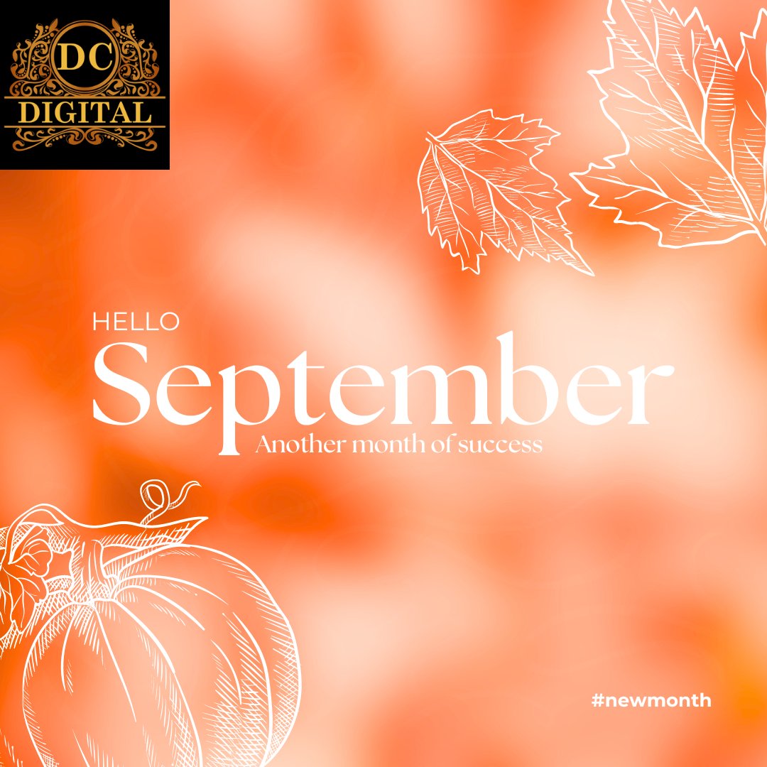 It's the start of September which means that the year will soon be coming to an end and fall is about to start. Comment your favourite season below!

#september #august #dcdigital #socialmediaagency #business #socialmediatips #newbusiness #fall #seasons #socialmediamanagement