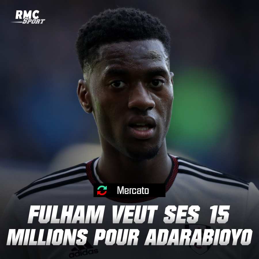 RMCsport's tweet photo. 🔴⚪ Lancé sur la piste Adarabioyo, Monaco a fait une offre de 10 millions d'euros plus bonus il y a plusieurs semaines. Selon nos  informations, Fulham demande toujours 15 millions. La  stratégie de l'ASM d'attendre le dernier moment risque d'échouer.

https://t.co/CBxSkus0Uu https://t.co/X1kAcISmxI