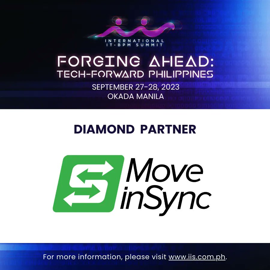 We're honored to have MoveInSync Technology Solutions Private Limited as a Diamond Partner for the 15th International IT-BPM Summit (IIS)!

#IBPAPEvents2023 #IIS2023 #InternationalITBPMSummit