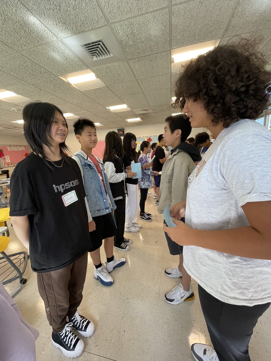 Having a great time sharing our highlights from the summer and talking about ourselves! <a href="/JerichoMS/">Jericho MS</a>