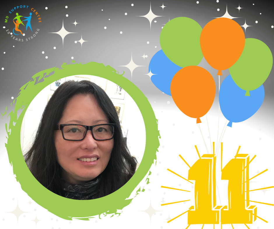 Let’s hear it for Ruth! 

Today we celebrate our Chair of Trustees, Ruth Hereford who has been at the very heart of the Centre since its early days.

Thank you for absolutely everything. You’ve made such a positive impact for our service users and wider community! #11Years