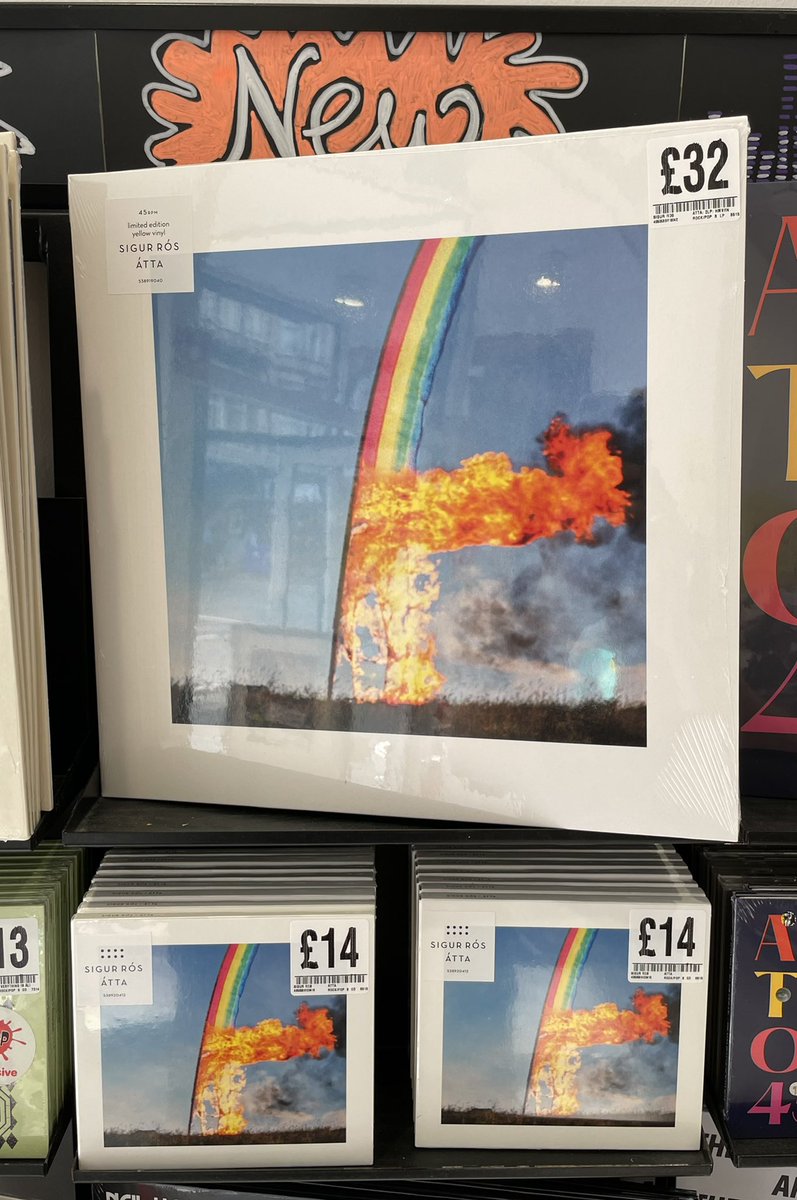 Brand new @sigurros album out today! 1st in 10 years and well worth the wait! 
#gettofopp #atta #newreleasefriday