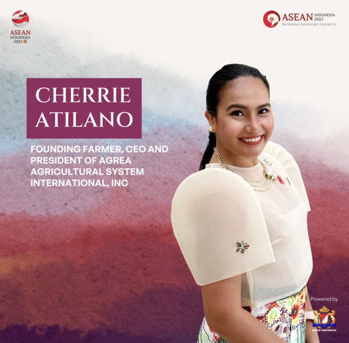 Speaking at #ASEAN Summit tomorrow on Women CEO Forum.