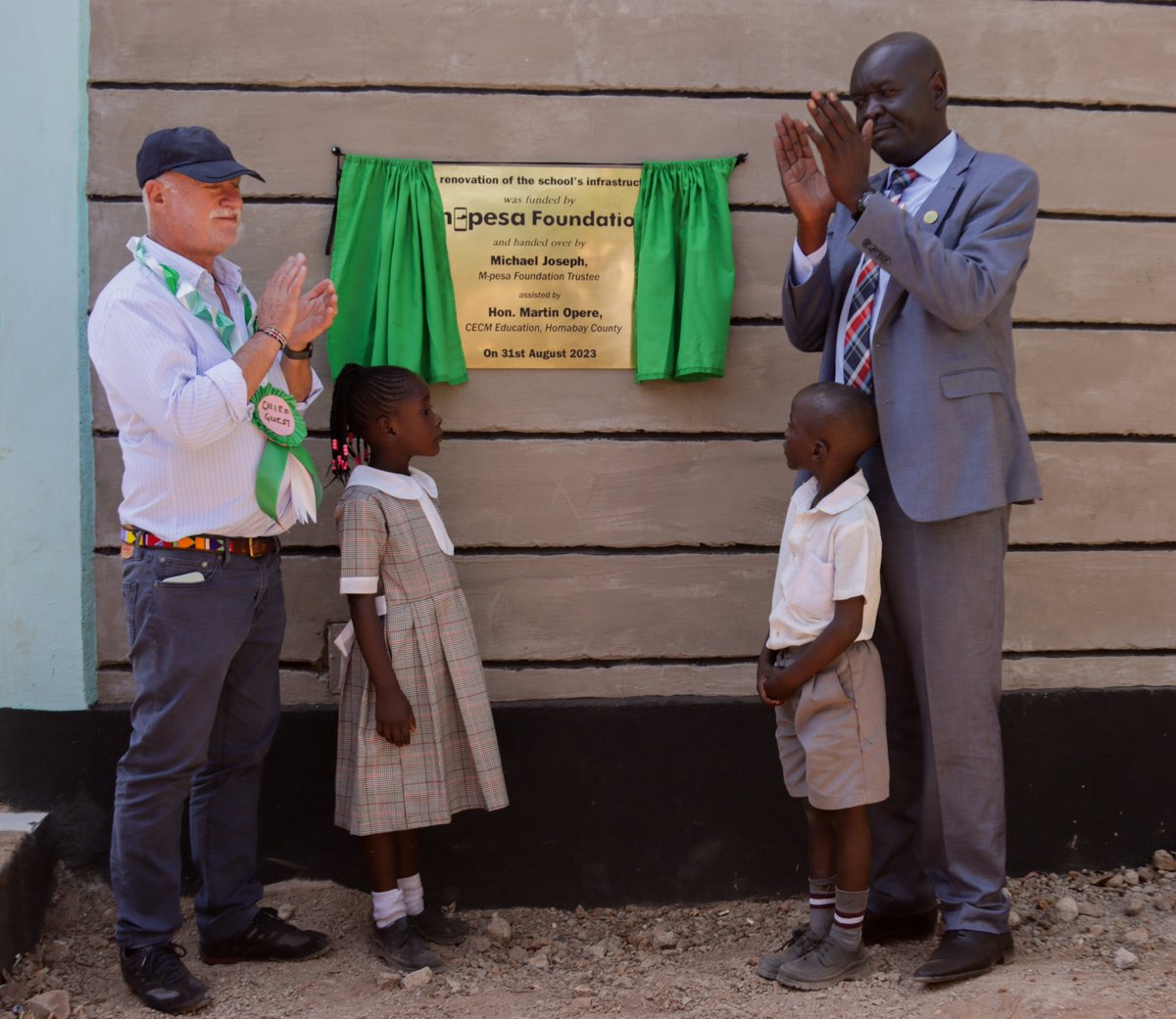 Yesterday, led by our Trustee @michaelj2, we were pleased to commission education projects that are set to improve the learning environment for more than 570 learners in Homa Bay and Elgeyo- Marakwet Counties. #TransformingLives