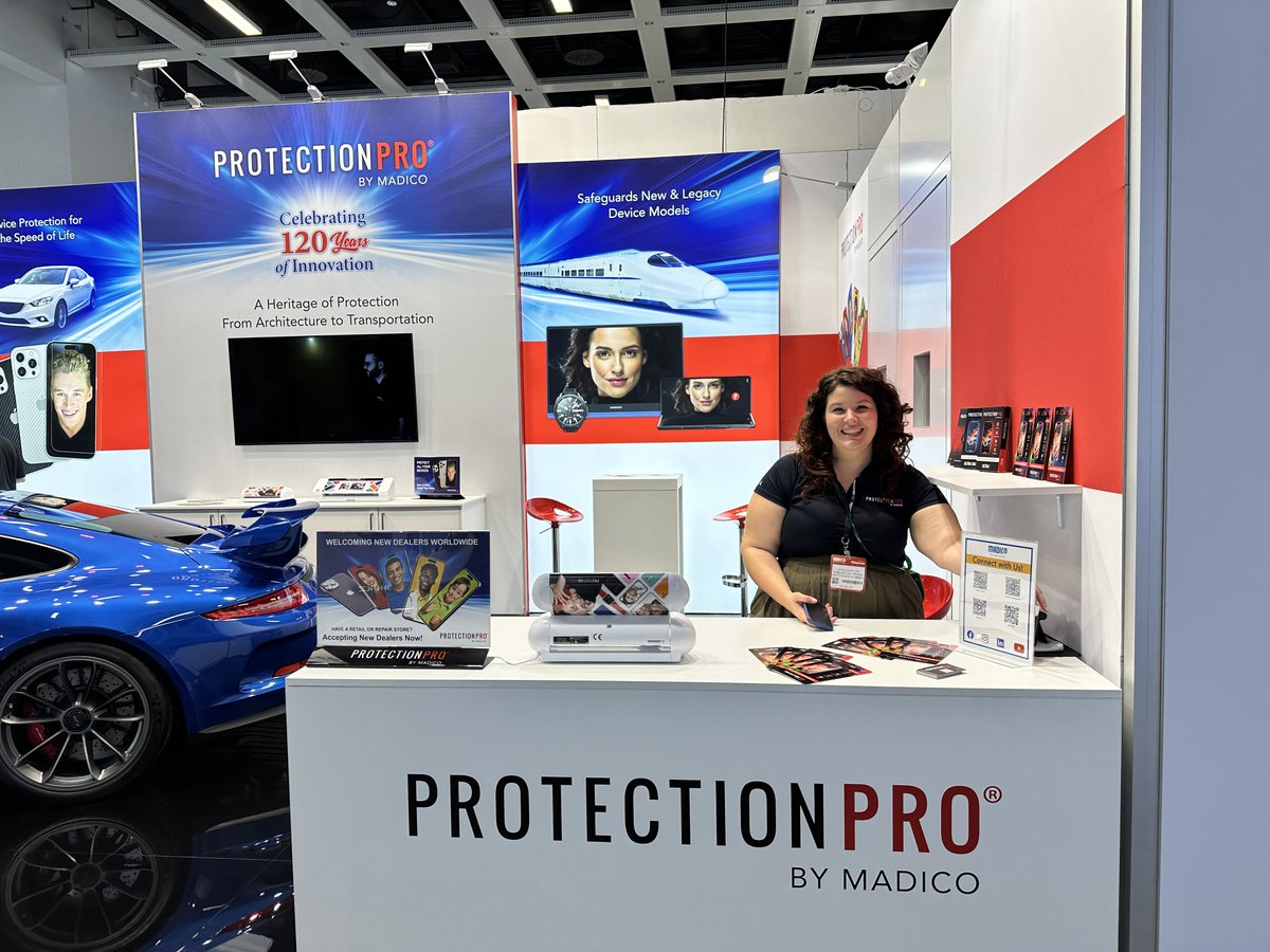 ProtectionPro5's tweet image. First Photos from #IFA2023 in Berlin this morning as the show opens. Stop by the booth (Hall 4.2 stand 212) --Show from September 1-5, 2023. Look forward to seeing you --stop by and get your device screen protected for free! #protectionpro #ifa2023berlin