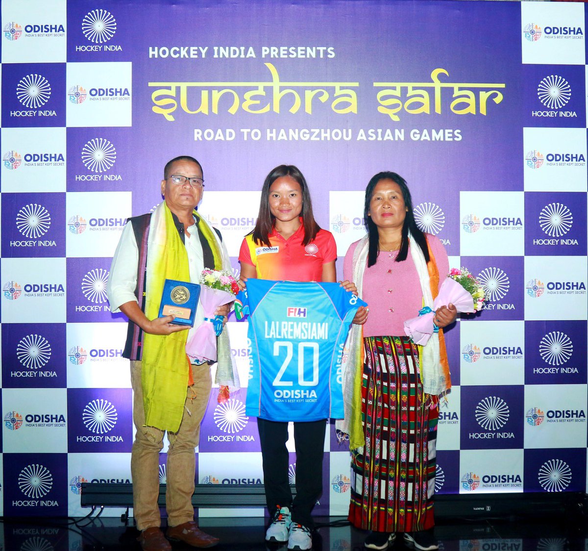 Thank you @hockeyindia for this wonderful ceremony 🏑🇮🇳🤍