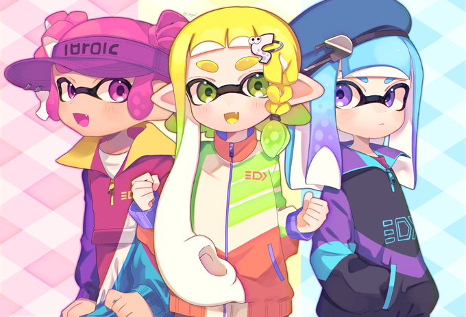 「インクリング イカガール(スプラトゥーン)」の画像/イラスト/ファンアート(新着)