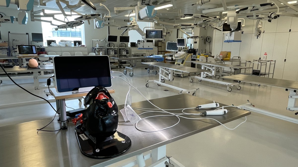 RCSI_SIM's tweet photo. Kicking off a busy September in the @RCSI_Irl Wet Lab today with a Bronchoscopy Study Day! Huge thanks to all our faculty - and to @Medray8 @AstraZeneca &amp; @Irish_Hosp_Supp for supporting the course. Photos and setup by @MiroVoborsky https://t.co/T7CIMiMXiM