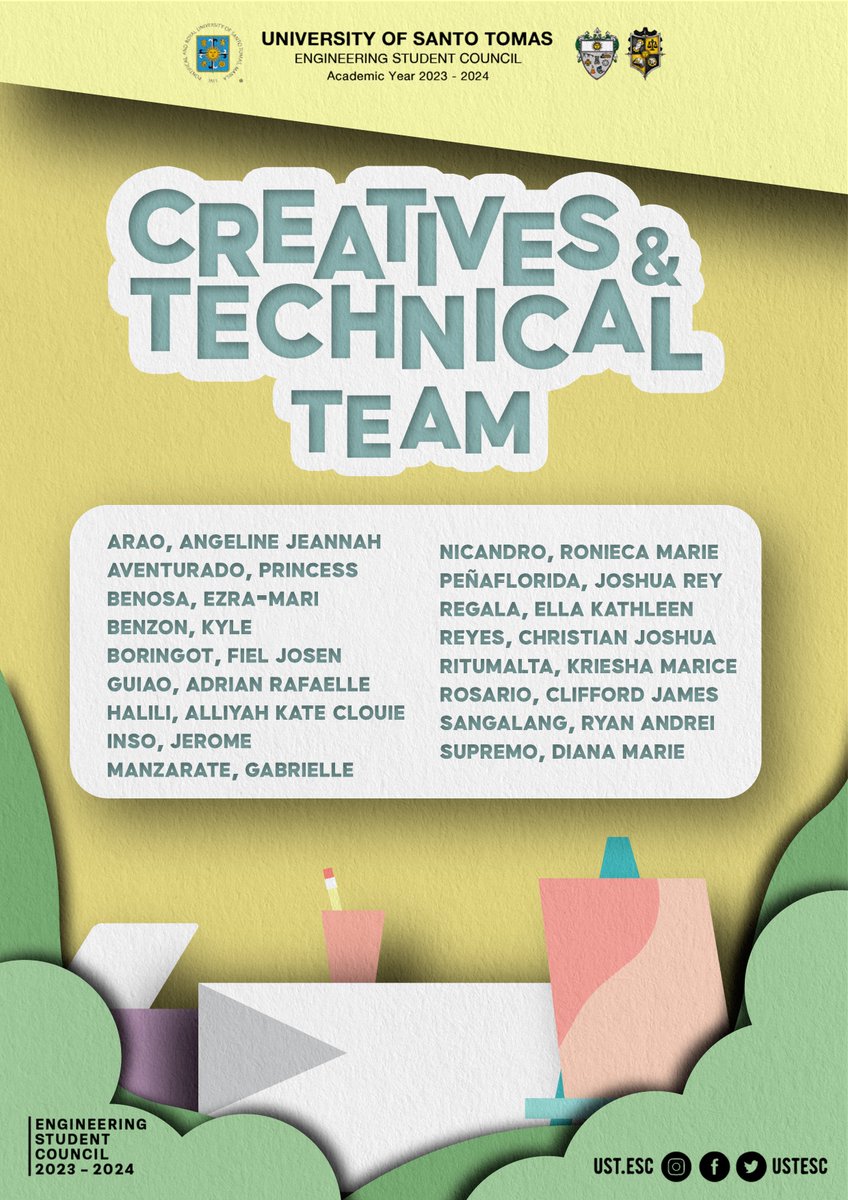 Again, congratulations to all of you! Your ESC family welcomes you to a new home filled with opportunities and excellence! 🫂