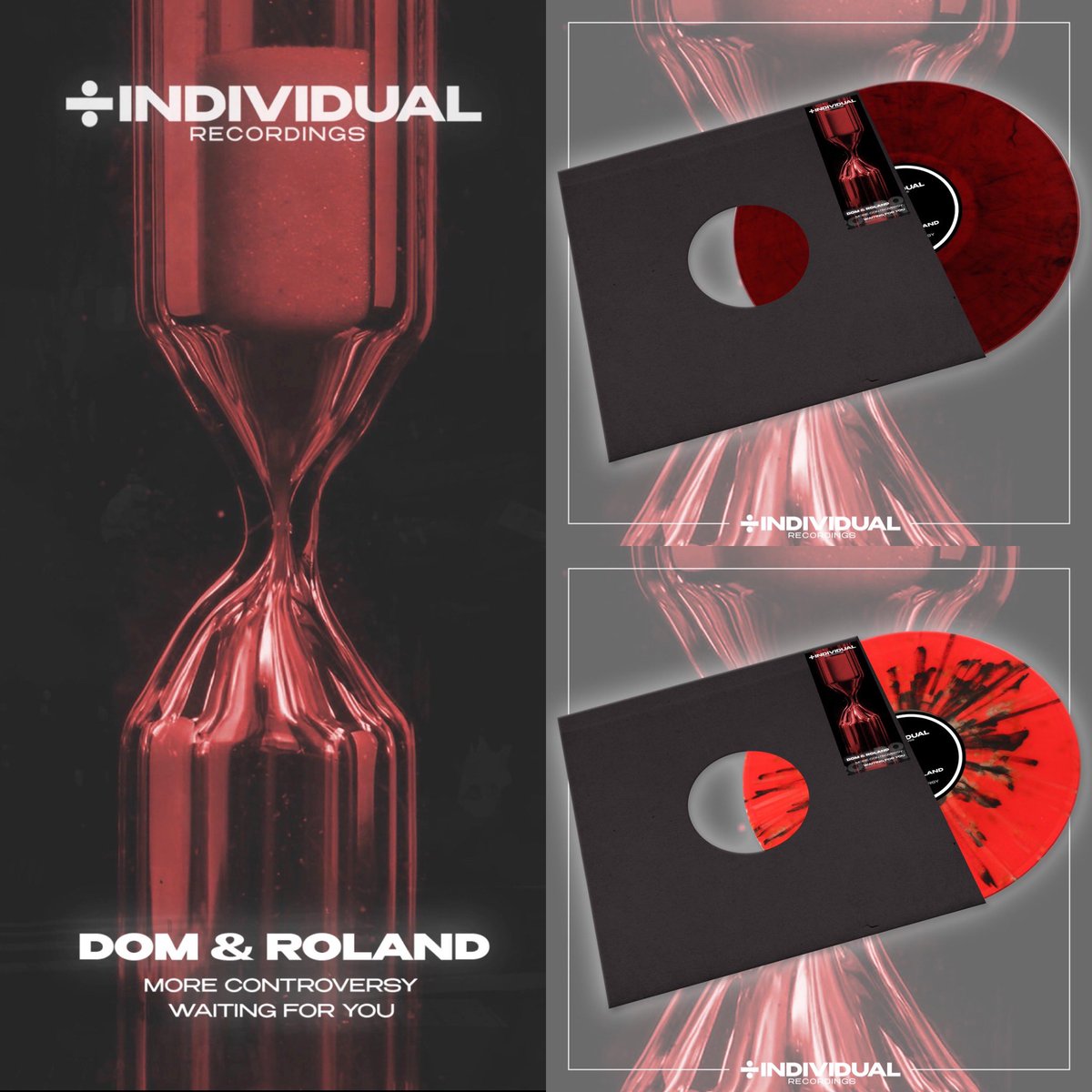 “More Controversy ” and “Waiting for you” just dropped as digital and vinyl from my Bandcamp page (link in bio), go have a listen to the tracks in full before you buy, vinyl will be sent out in a couple of weeks. The splatter effect version is limited to the first 100 copies!