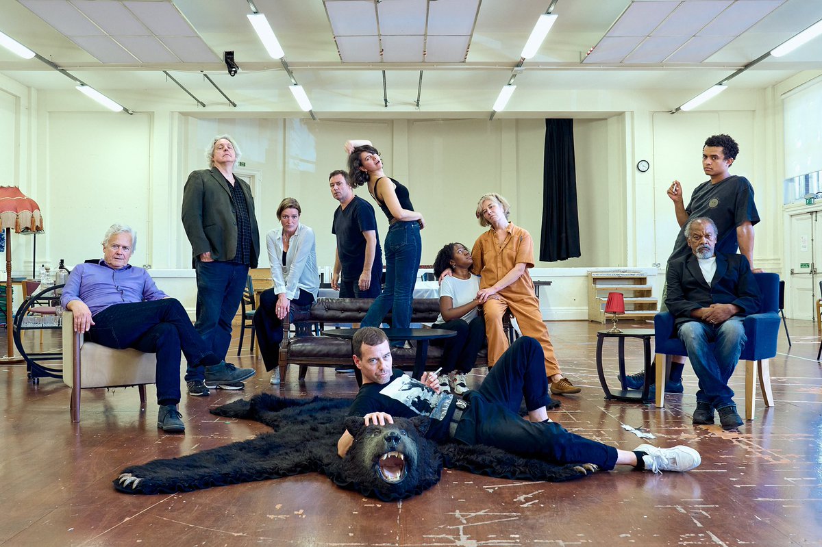 And then there were… rehearsal shots 📸 

Here’s a first look at our cast in action ahead of their opening night @RoyalDerngate next week.

#andthentherewerenone