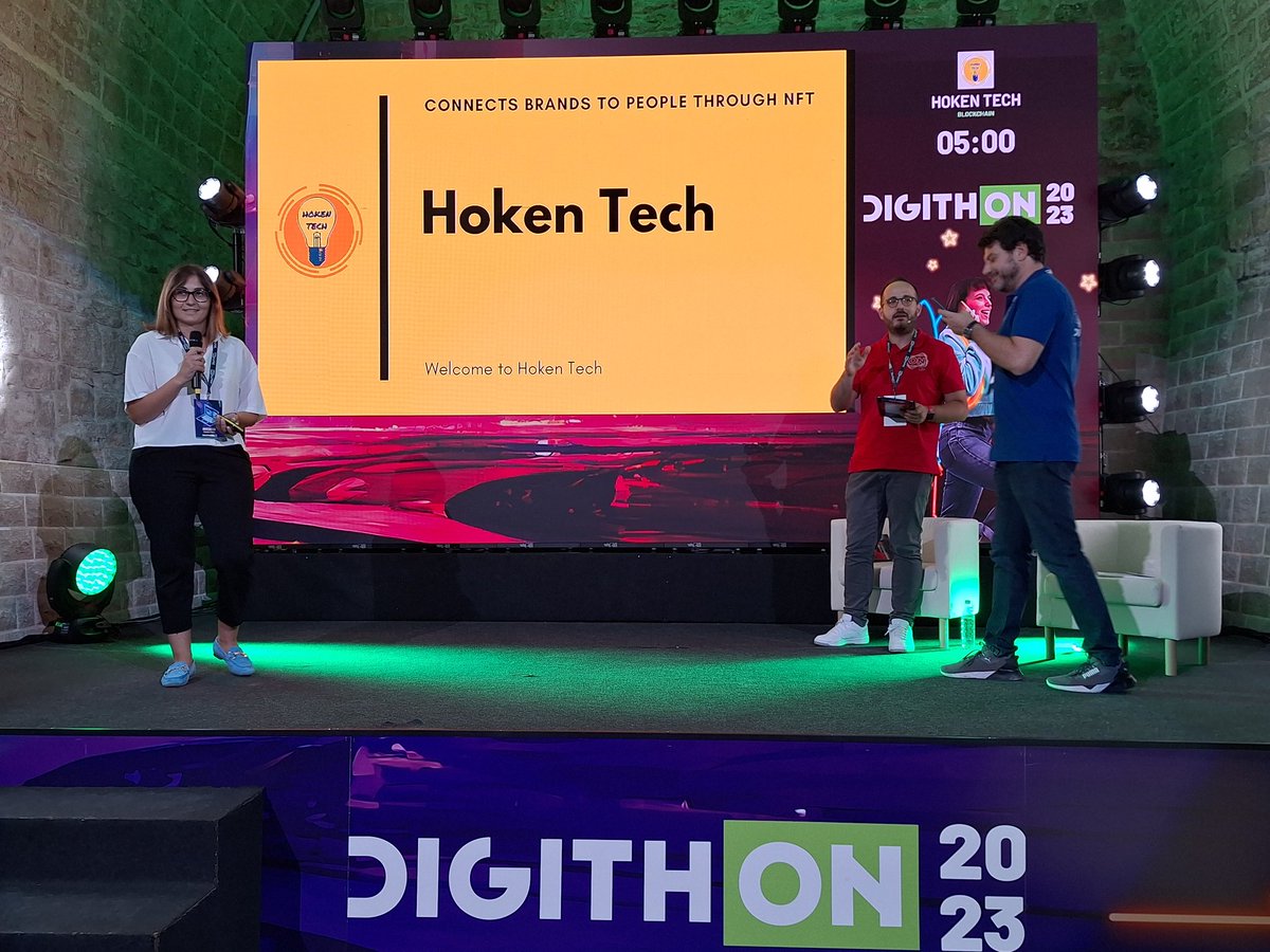 digith_on's tweet image. #HokenTech per collegare i brand alle persone attraverso gli NFT