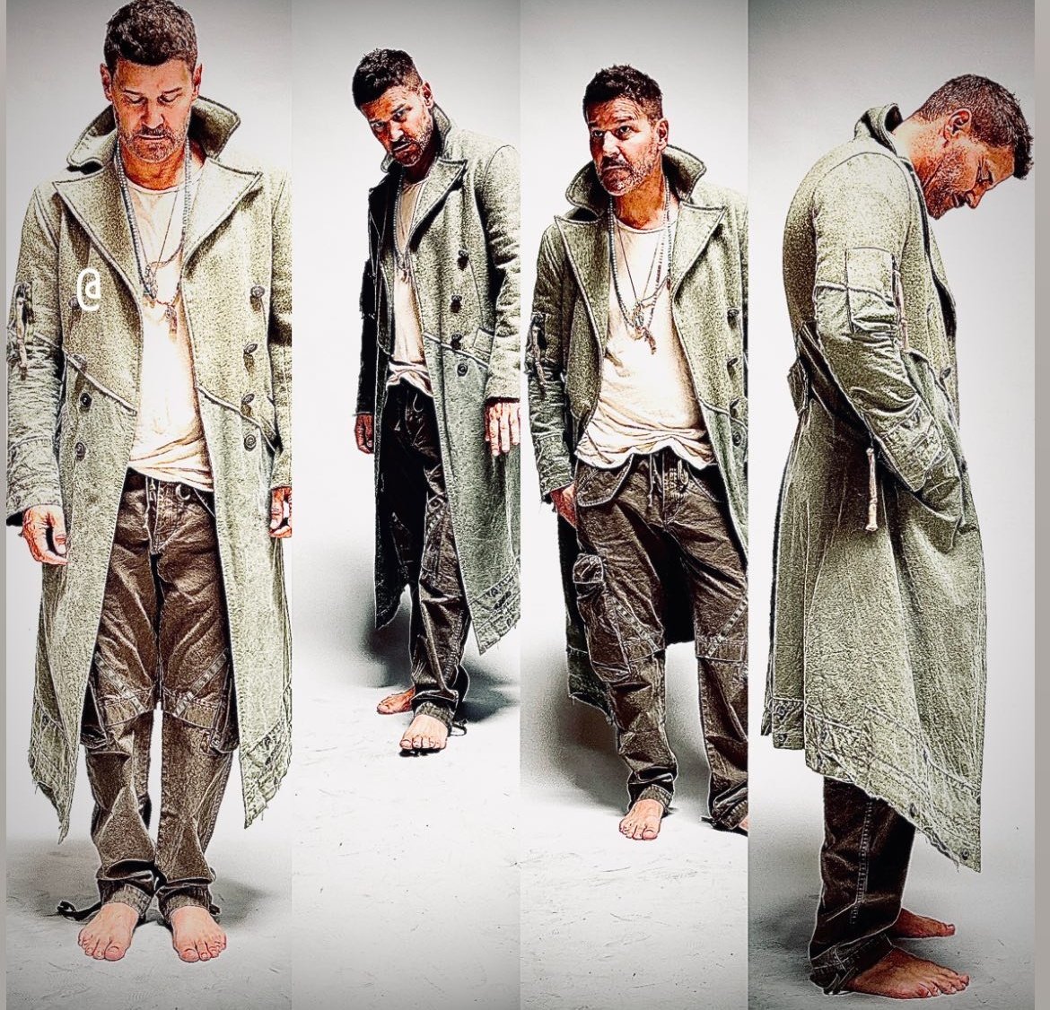 ✨ David Boreanaz photoshoot for Greg Lauren (2023) 📷 GL #davidboreanaz