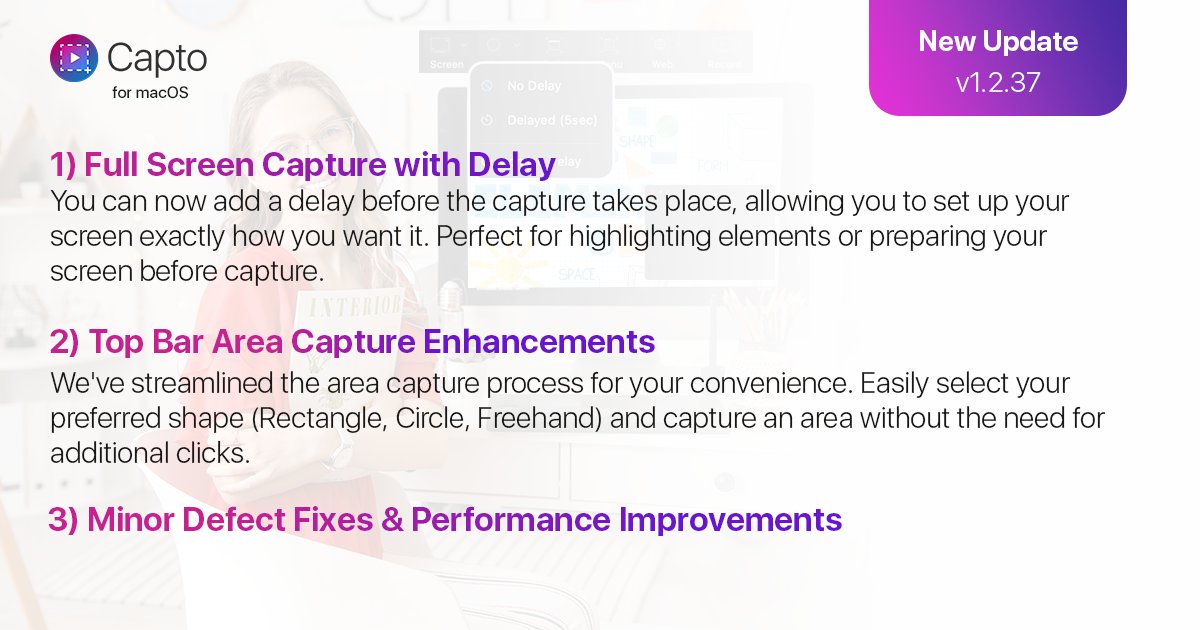 Capto App tweet media