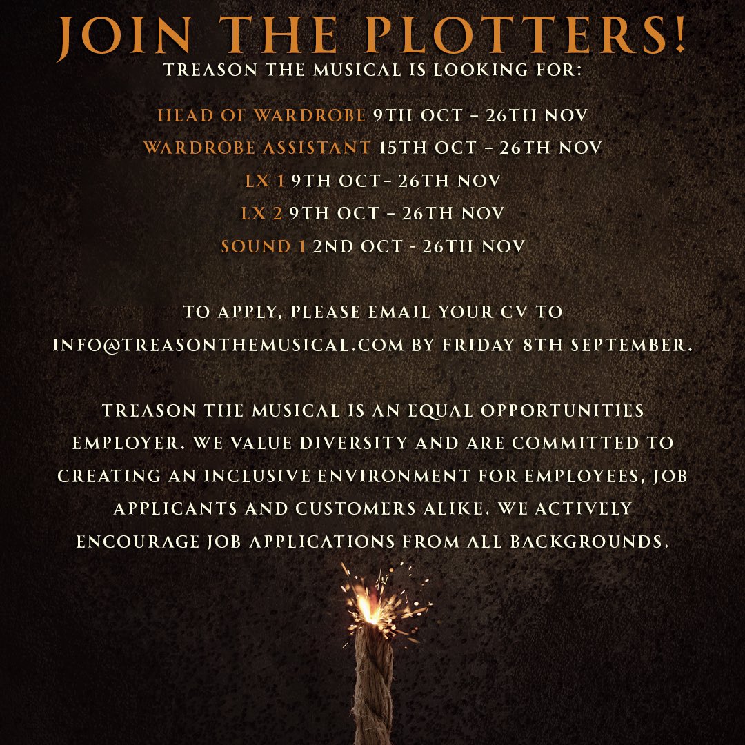 Plot us an email, we’re looking for you
