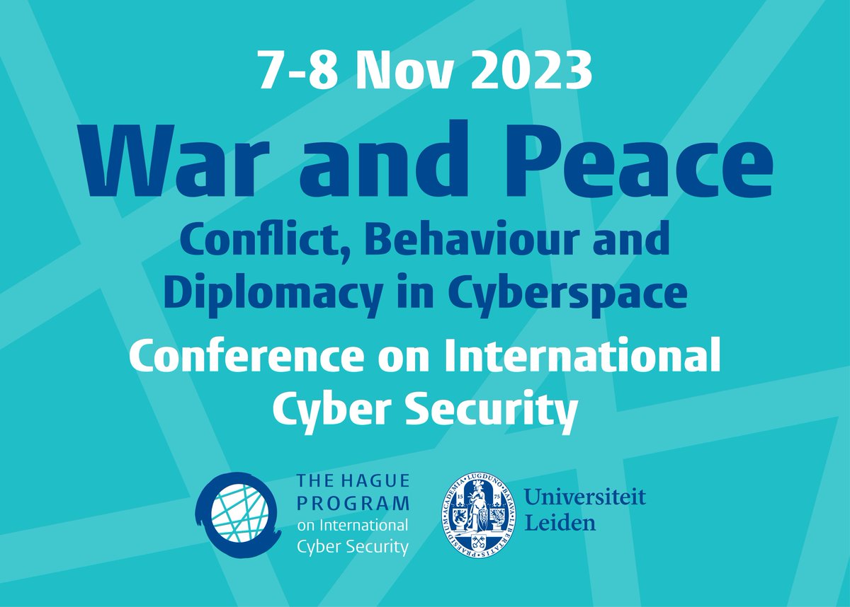 Program is up for our upcoming annual conference in November! Check out the dedicated conference website here: thehagueprogram.nl/conference/con…

<a href="/DennisBroeders/">Dennis Broeders @DennisBroeders@infosec.exchange</a> <a href="/arunmsukumar/">Arun Sukumar</a> @monica_kaminska @LiseHAndersen @elsdebusser <a href="/gap_the_mind/">Tatiana Tropina</a> <a href="/JelenaVicic/">Jelena Vićić</a> @Cridelcas <a href="/ISGA_Hague/">ISGA The Hague</a> <a href="/fggaleiden/">UniLeiden FGGA</a>