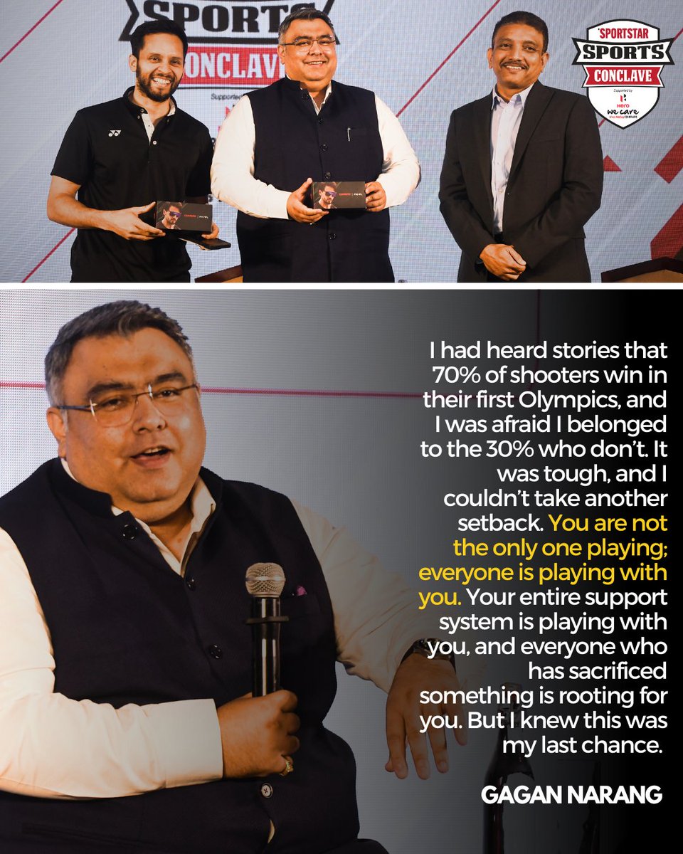 The anxieties of an Olympian, ft. @gaGunNarang The 2012 London Olympics bronze medallist breaks down his route to the podium and the trials, tribulations and fun had on the way. READ ➡️ bit.ly/44Bfpv5 #Shooting