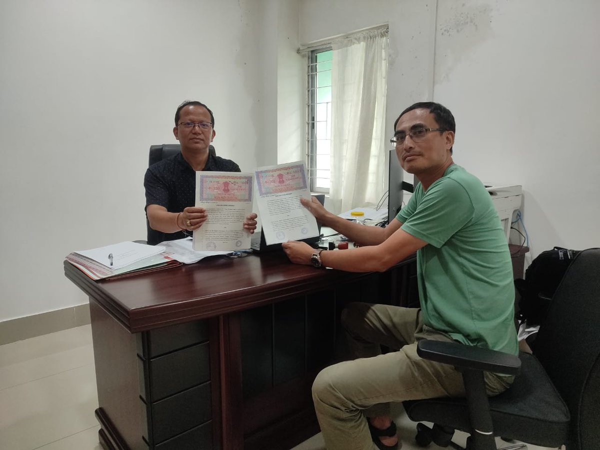 ImphalStpi's tweet photo. #STPIBeyondMetros : M/s Awpara Technologies Pvt. Ltd. executed the #STPIOctaNE #STPICoE incubation licence agreement with #STPIINDIA @ImphalStpi OctaNE CoE in #EmergingTech - #AR/#VR . @arvindtw @stpiindia @STPI_OctaNE @stpiguwahati @Vandana030870 @awparatech https://t.co/mH5QLVp7Cz