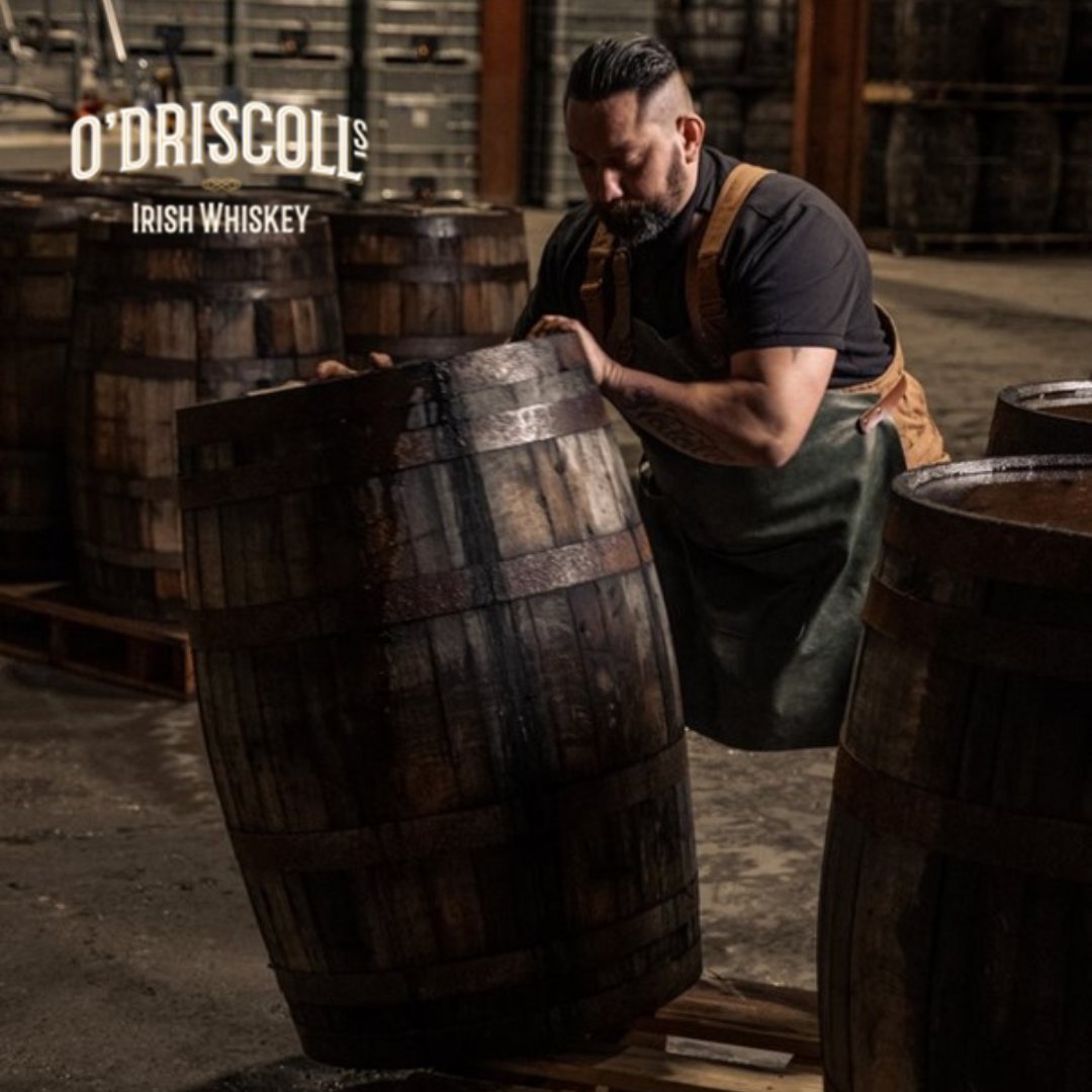 It takes more than just barrels to make fine whiskey; it takes heart, soul, and a whole lot of passion. At O'Driscolls, we're fuelled by the belief that good people make good whiskey. 🍀🥃🏴‍☠️ 🖱 Shop Now - odriscollsirishwhiskey.com