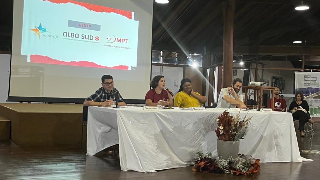 📣 Empieza en Brasilia el IV Seminario de #LaborMovens sobre perspectivas críticas en el trabajo turístico. 4 días de presentaciones y diálogos para fundamentar resistencias y esperanzas. Alba Sud está presente. 
labormovens.com/4sem2023