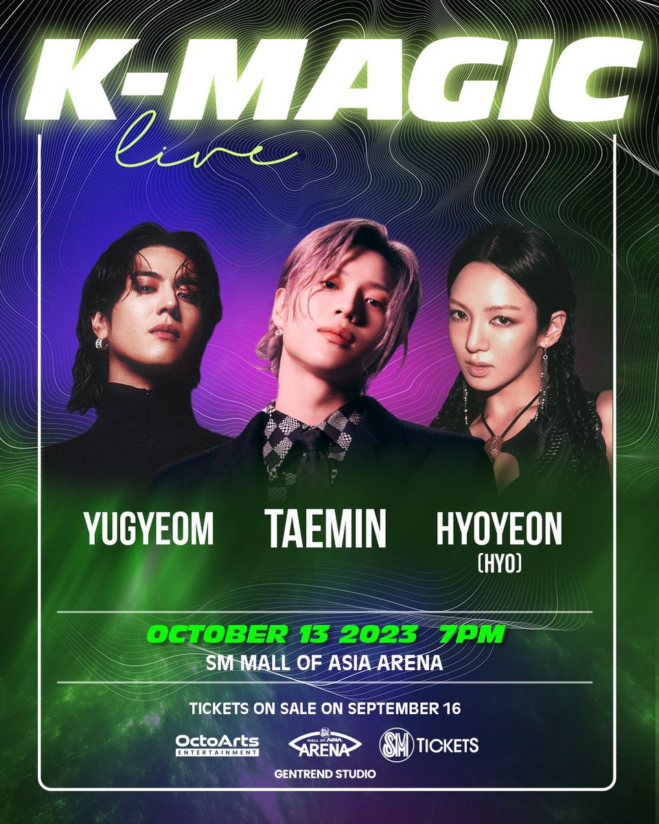 GGPhilippines's tweet photo. SONE 📢🚨

MARENG HYOYEON IS COMING BACK! 🚨📷📷📷 

📅Oct. 13, 2023
🕑7PM
📍MOA ARENA

Presented by: @OctoArtsEnt

Tickets on Sale on Septemeber 16, 2023 (SM TICKETS)

#KMAGICLIVE https://t.co/zbBkCnANOz