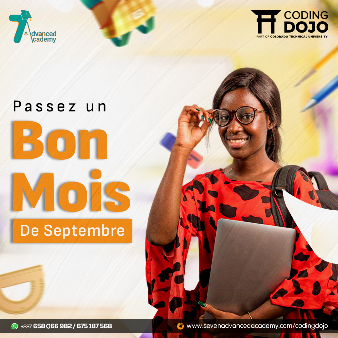 Seven Academy vous souhaite de passer un merveilleux septembre...😊
.
.
.
#happynewmonth #september #bienvenuaumoisdeseptembre #bondebutdumois #achieveyourgoal #backtoschool2324