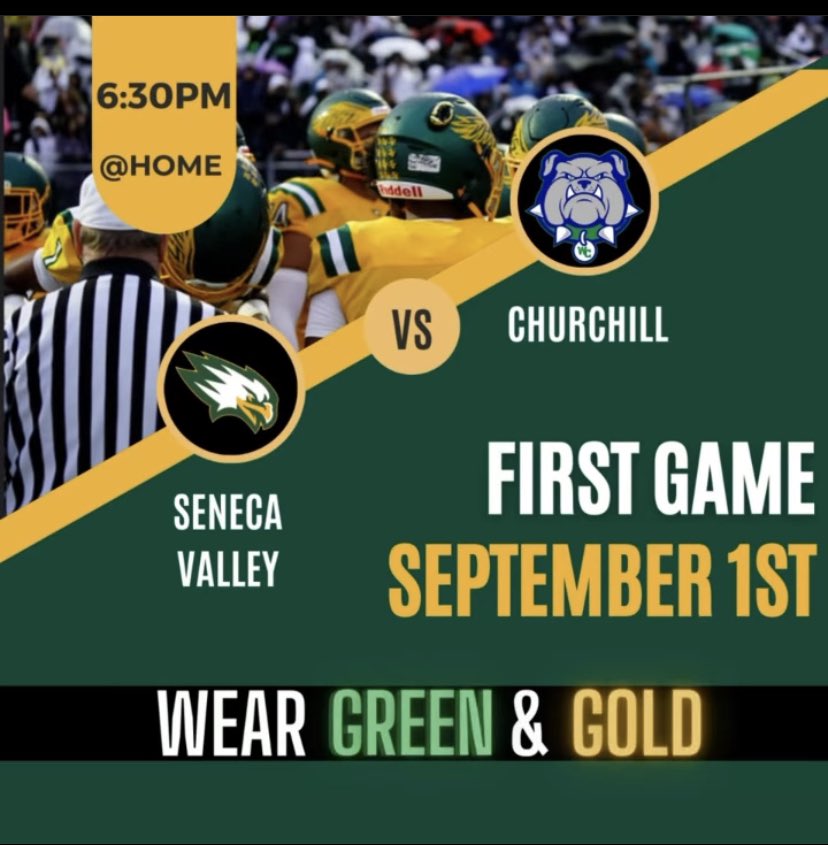First Senior Game of the Season…. Let’s Gooooooooo!!! Meet me at the Valley……