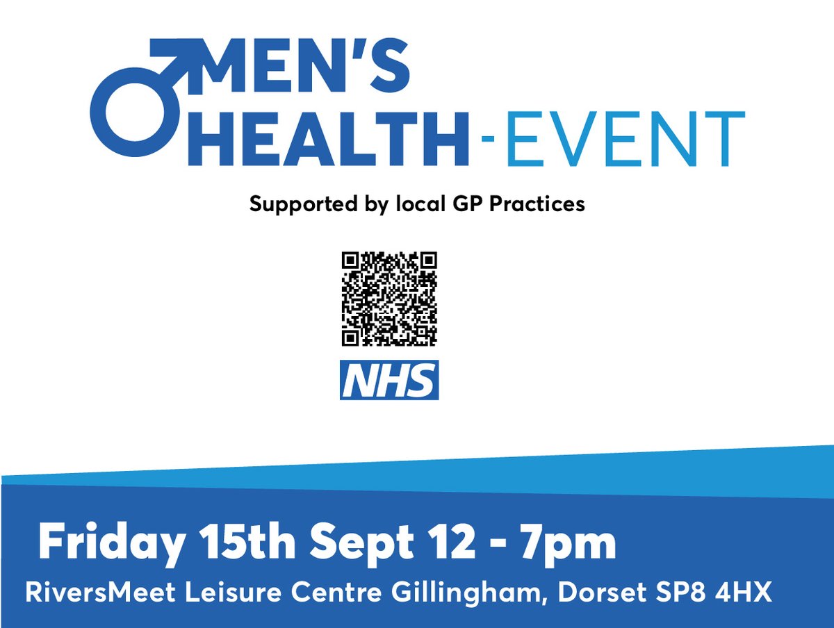 @digitaldorset will be @menshealth2023 at RiversMeet #Gillingham on Sept 15th. Digital inclusion helps to play a big part in prevention and care, so if you'd like to feel more comfortable with a computer, come along - it's free!