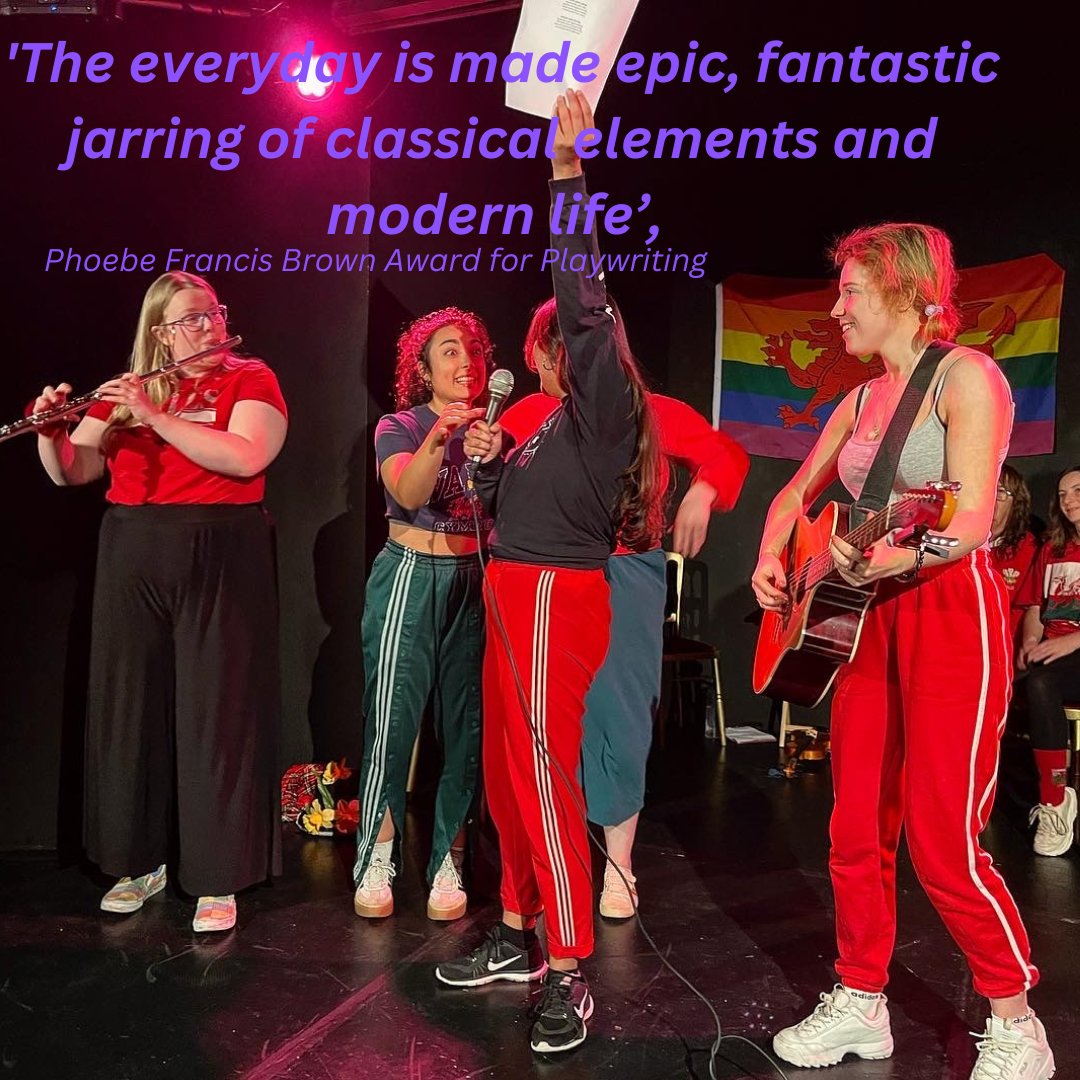 alysmpearce's tweet photo. So proud of the cast of @PurpleStringPr1 'Welsh Lxdies' for our first tour of Wales.
Diolch @TheatrSoar
@chaptertweets
@DragonBarmouth
@plasglyn
@TheatrDWBala for having us!
#womenintheatre #welshwriting #welshwomen https://t.co/Mn8aQpd39f