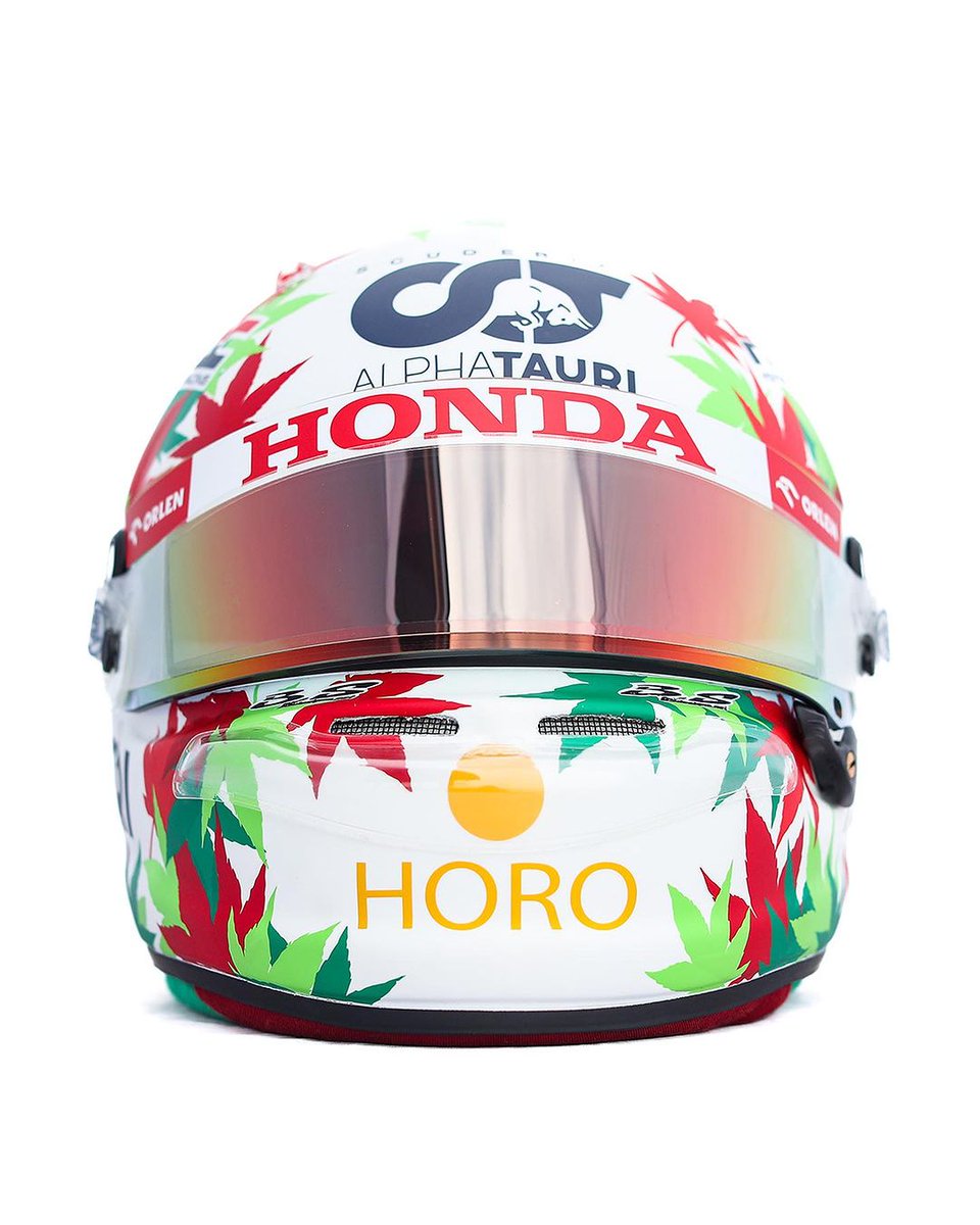 Helmet design of Yuki Tsunoda for the #ItalianGP
🎨 Adrien Paviot / BS Designs

#yt22 #tsunoda #alphatauri #f1 #formula1 #motorsport