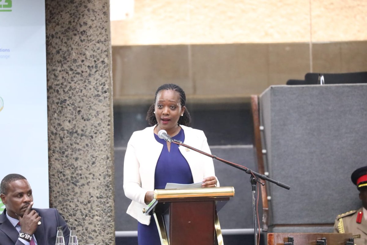 "African Young people are finding solutions through innovation and green economy. It is time for Africa!!"
Inspiring words from @HonTuya  #AYCA2023  #ACS23