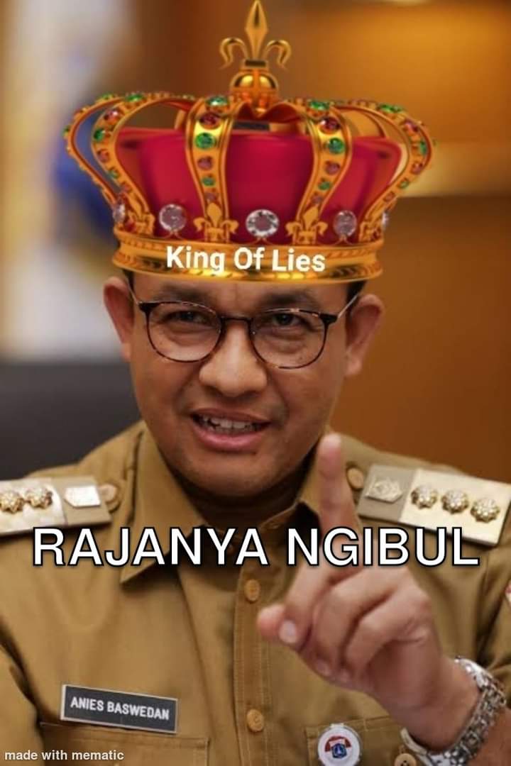 Dengan adanya kejadian Anies khianati AHY dlm masalah cawapres dan khianat yg lain, apakah kalian sepakat dengan julukan ANIES BASWEDAN Rajanya Ngibul?