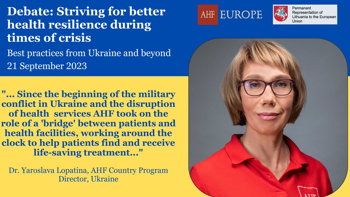 #Backtoschool with an inspiring reflection from Dr Yaroslava Lopatina, @AhfUkraine's Programs Director. Connect with us if you want to be part of this debate! #Healthresilience #EuropeanHealthUnion #peoplecenteredcare