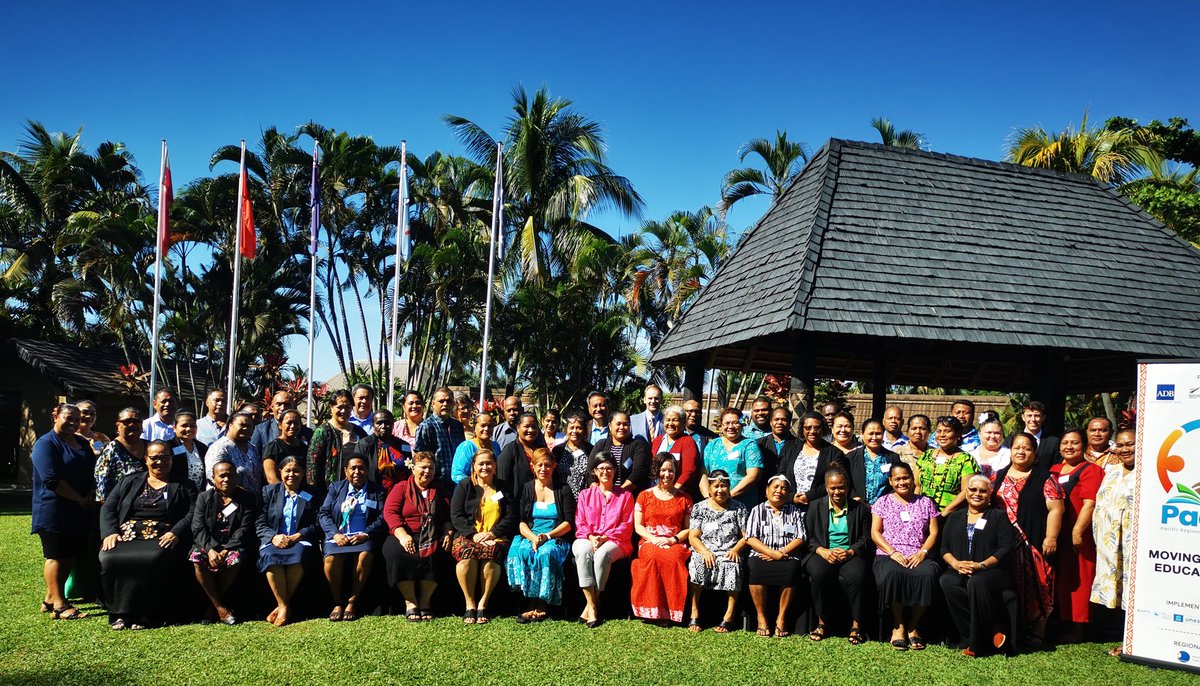 1-And it's a wrap. More than 50 education experts from 15 Pacific Island countries joined us in #Fiji to develop a Pacific framework for all-life skills, defining skills, values and competencies needed beyond literacy and numeracy to succeed in life, school and the world of work.