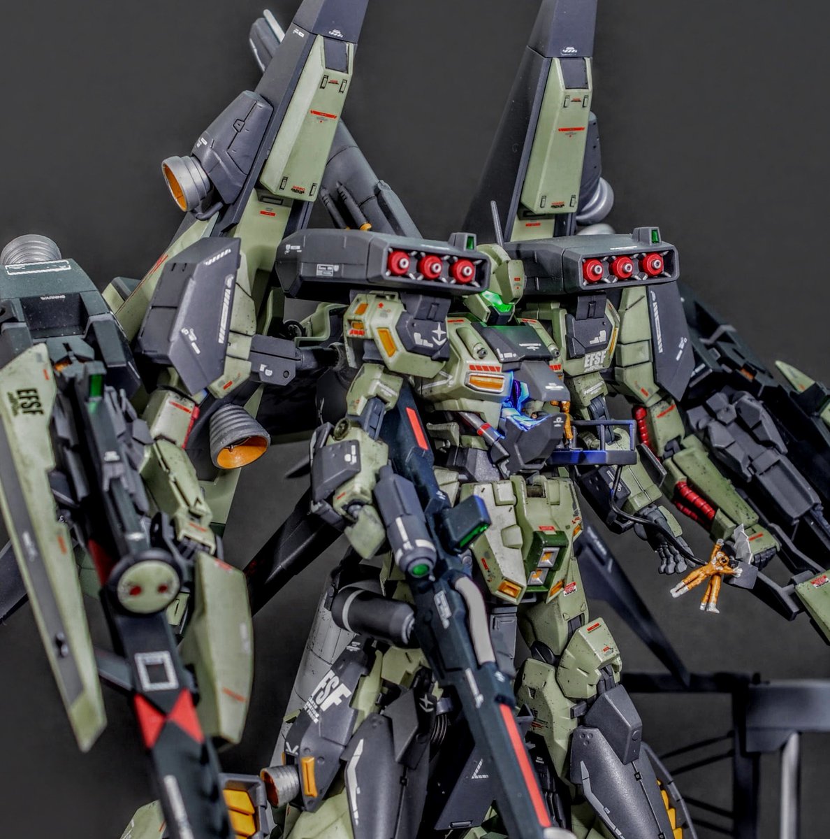 O15RXnhQL8nvfYW's tweet image. スタークジェガンを題材にした作品でエントリーしております🤗
今回初参加です〜！
よろしくお願いします〜
#GBWC2023
#GBWC11th 
#GBWC
#ガンプラ