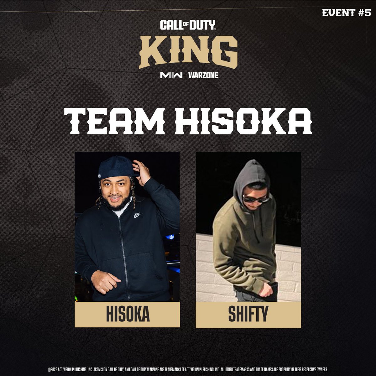 PullzeCheck's tweet image. If you kept up with the drama, you wouldn't see this coming 👀

BUT ITS THEIR RETURN...

Introducing Team Hisoka 👑 

@HisokaT42 | @ShiftyTV_ 

#CODKING