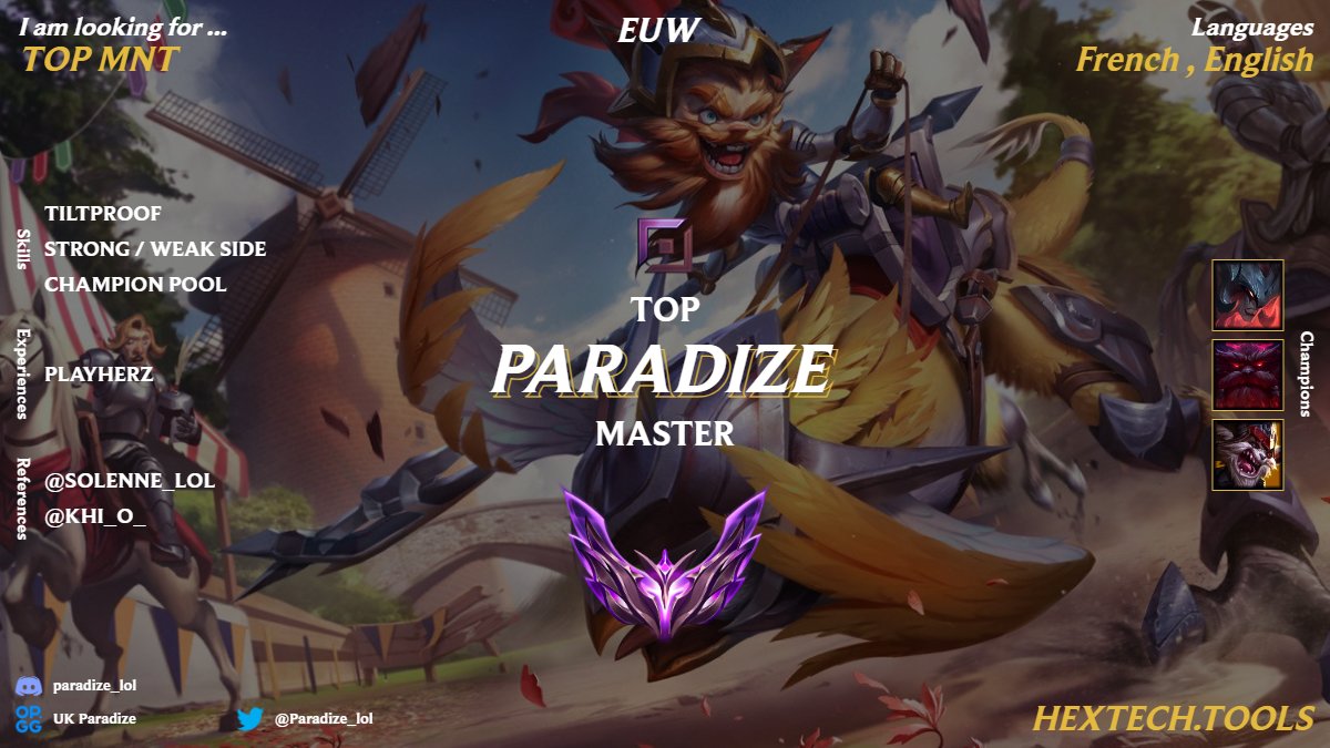 Apres la fin de saison MNT 2023 , je passe donc en LFT pour la saison 2024 !!